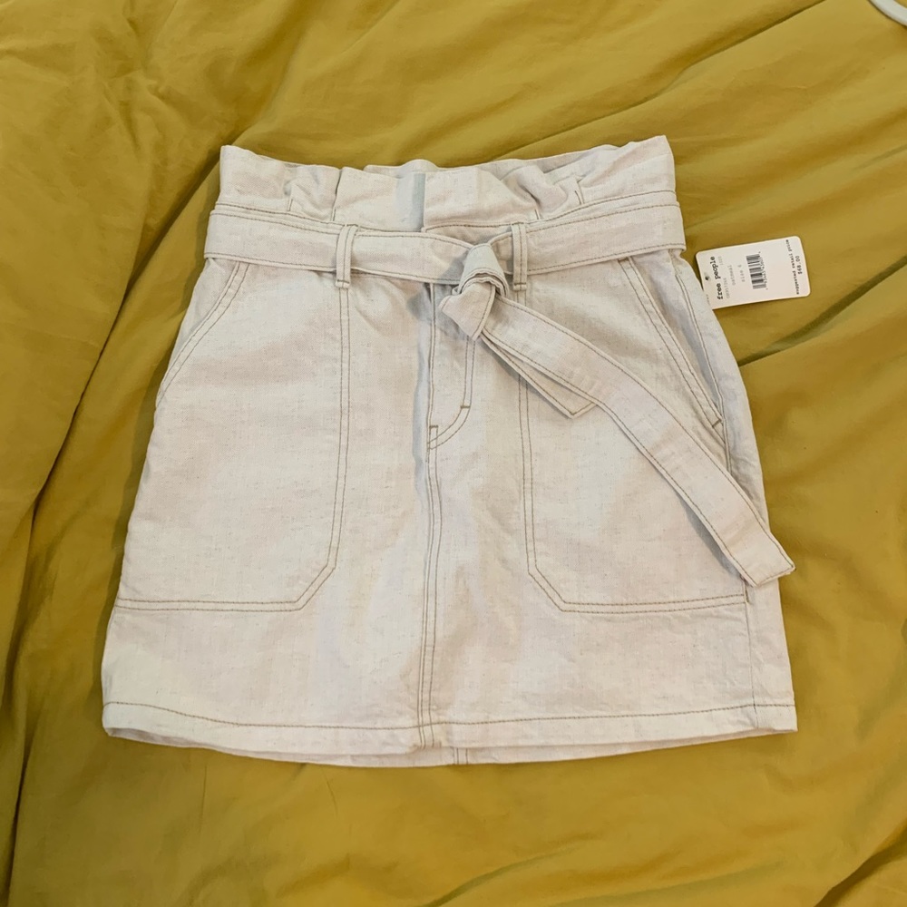 High Wasted Free People Skirt